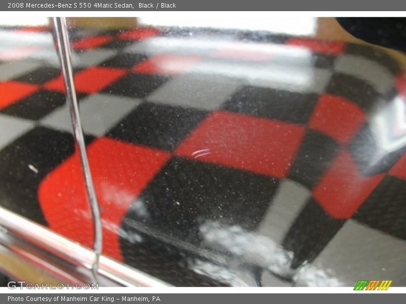 Black / Black 2008 Mercedes-Benz S 550 4Matic Sedan