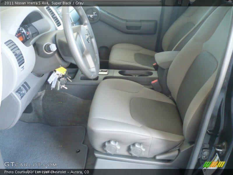 Super Black / Gray 2011 Nissan Xterra S 4x4