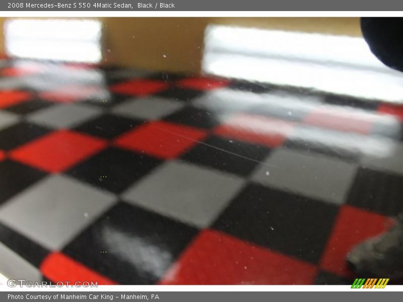 Black / Black 2008 Mercedes-Benz S 550 4Matic Sedan