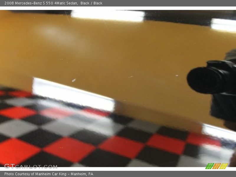 Black / Black 2008 Mercedes-Benz S 550 4Matic Sedan