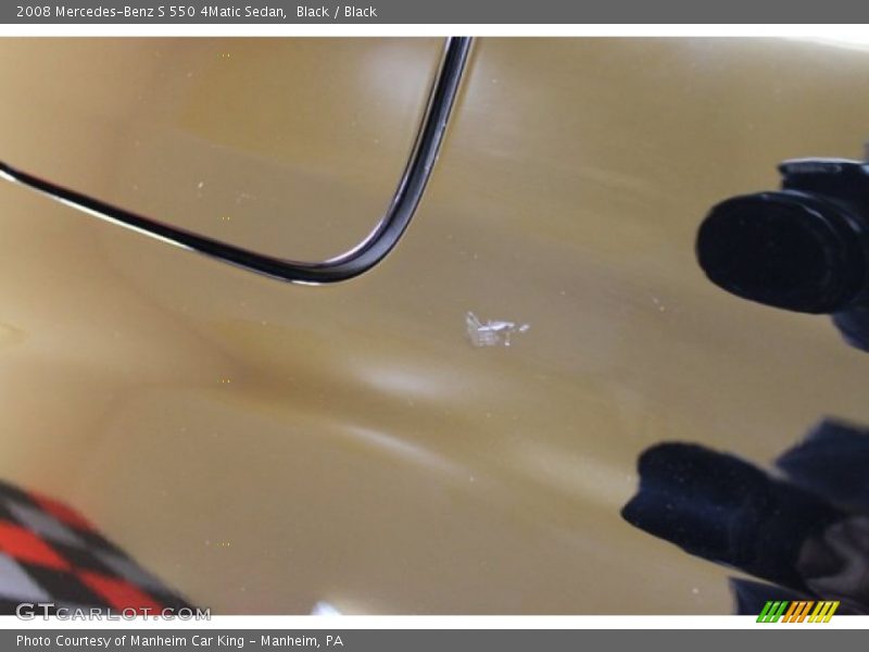 Black / Black 2008 Mercedes-Benz S 550 4Matic Sedan