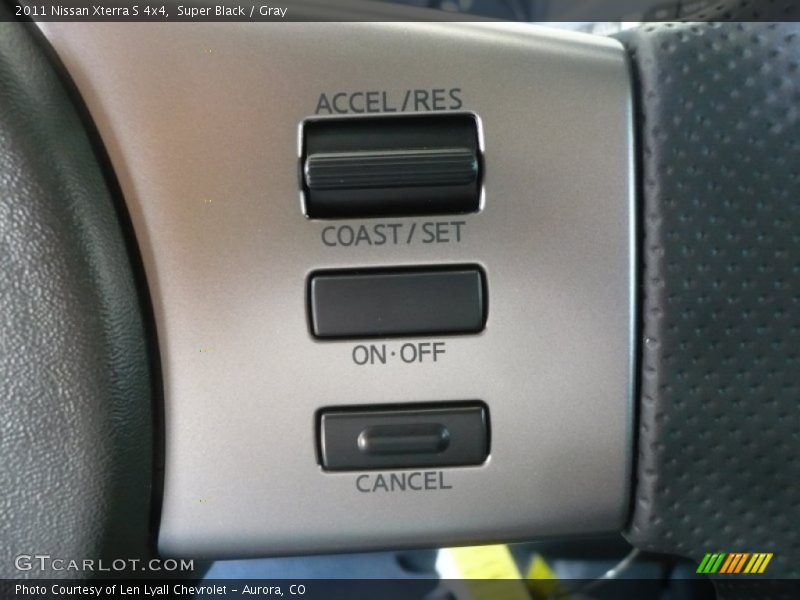 Super Black / Gray 2011 Nissan Xterra S 4x4