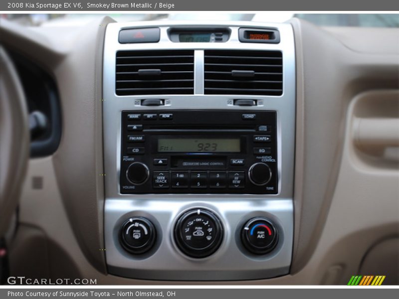 Controls of 2008 Sportage EX V6