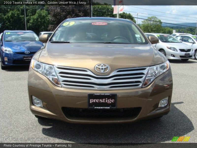 Golden Umber Mica / Ivory 2009 Toyota Venza V6 AWD