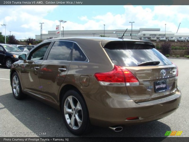 Golden Umber Mica / Ivory 2009 Toyota Venza V6 AWD