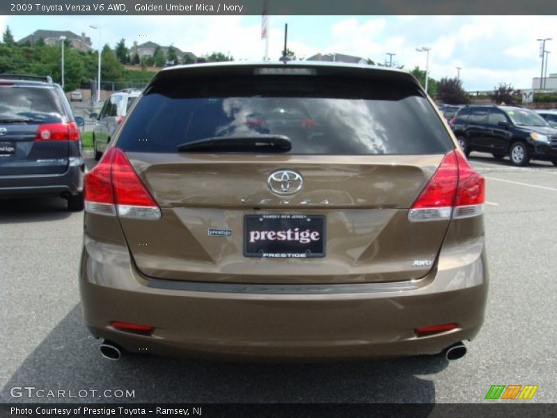 Golden Umber Mica / Ivory 2009 Toyota Venza V6 AWD