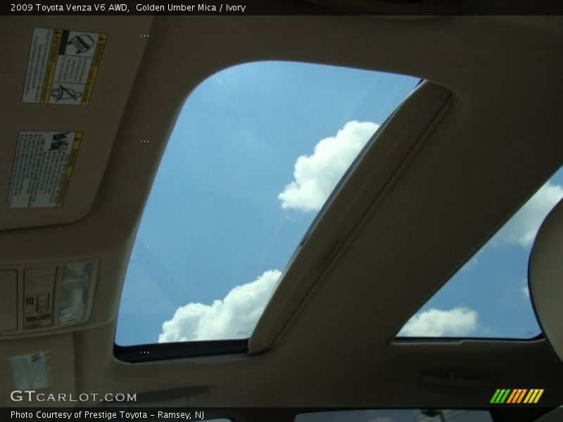 Golden Umber Mica / Ivory 2009 Toyota Venza V6 AWD