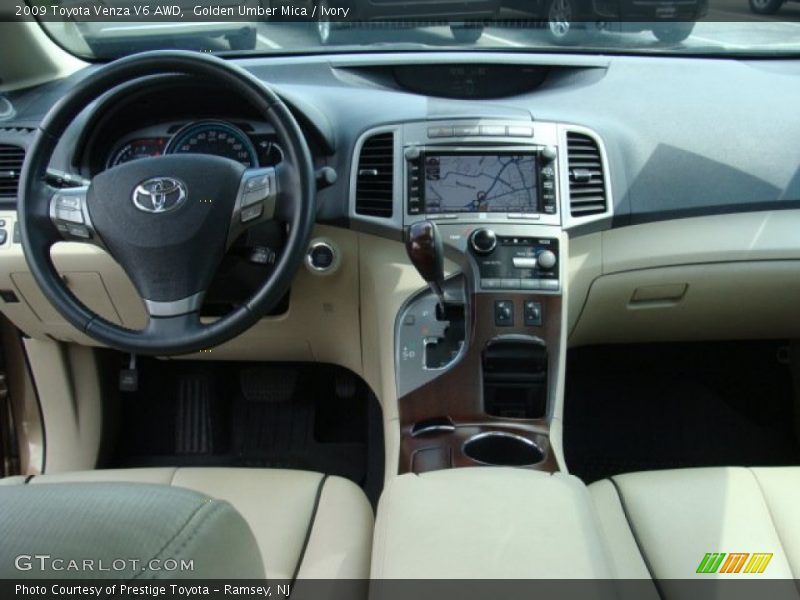 Golden Umber Mica / Ivory 2009 Toyota Venza V6 AWD