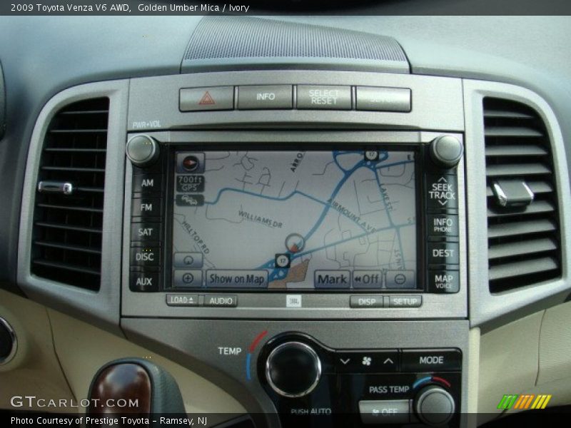 Golden Umber Mica / Ivory 2009 Toyota Venza V6 AWD