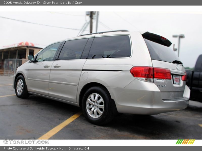Silver Pearl Metallic / Gray 2008 Honda Odyssey EX