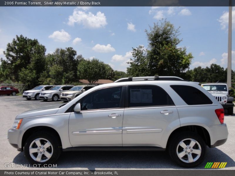 Silver Alloy Metallic / Ebony Black 2006 Pontiac Torrent