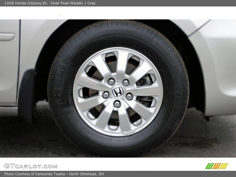 Silver Pearl Metallic / Gray 2008 Honda Odyssey EX