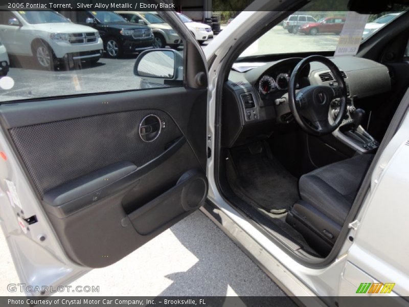 Silver Alloy Metallic / Ebony Black 2006 Pontiac Torrent