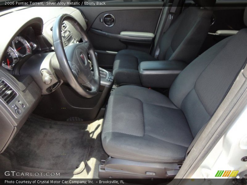 Silver Alloy Metallic / Ebony Black 2006 Pontiac Torrent