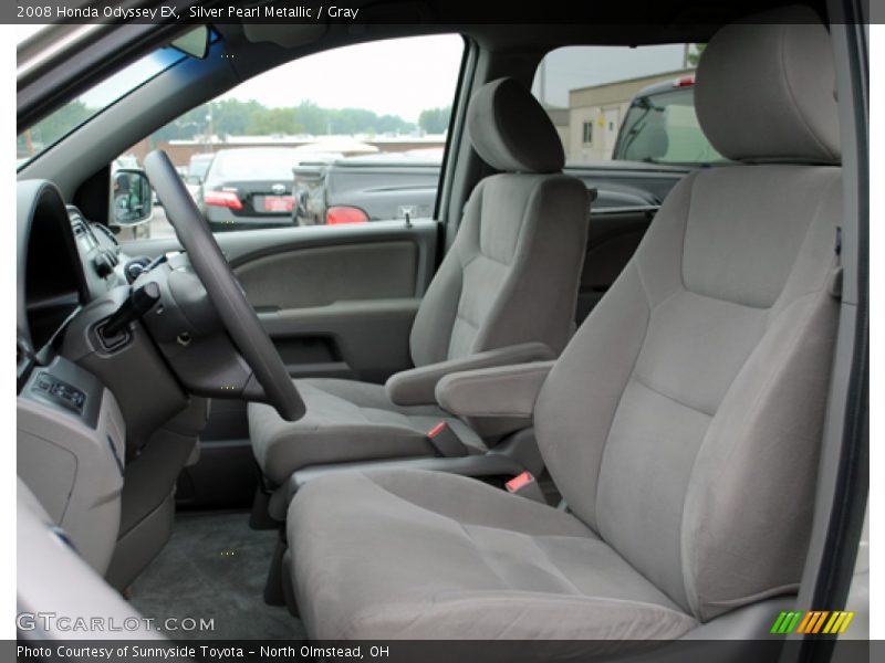 Silver Pearl Metallic / Gray 2008 Honda Odyssey EX