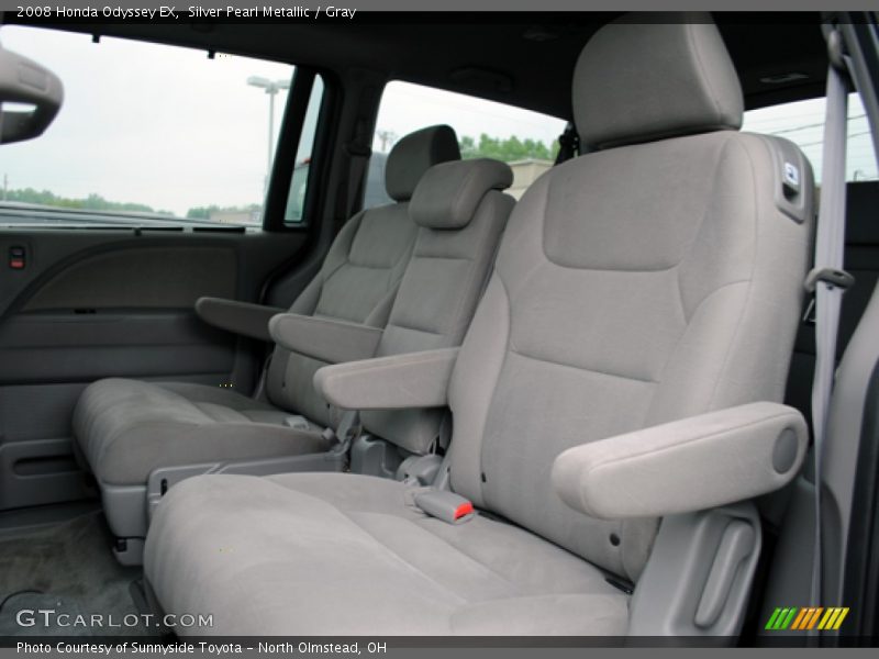 Silver Pearl Metallic / Gray 2008 Honda Odyssey EX
