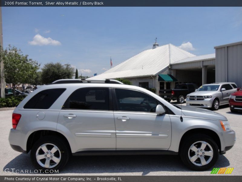Silver Alloy Metallic / Ebony Black 2006 Pontiac Torrent