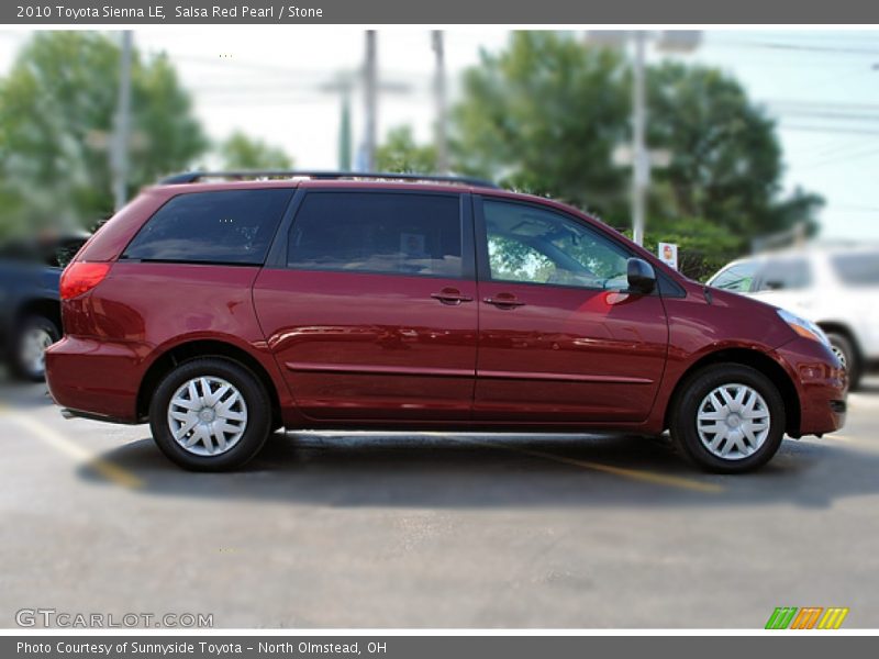 Salsa Red Pearl / Stone 2010 Toyota Sienna LE