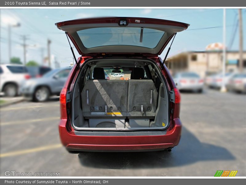Salsa Red Pearl / Stone 2010 Toyota Sienna LE