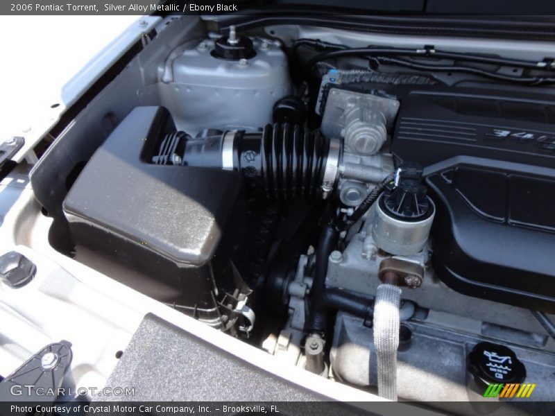 Silver Alloy Metallic / Ebony Black 2006 Pontiac Torrent