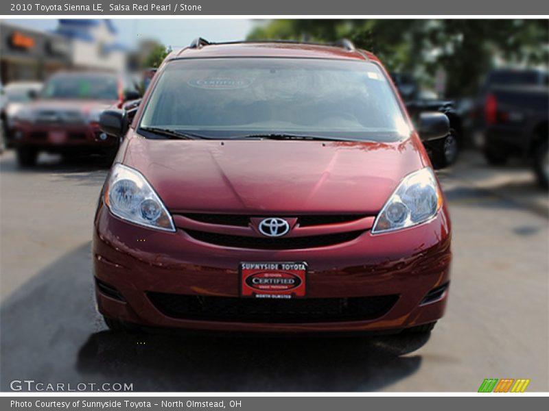 Salsa Red Pearl / Stone 2010 Toyota Sienna LE