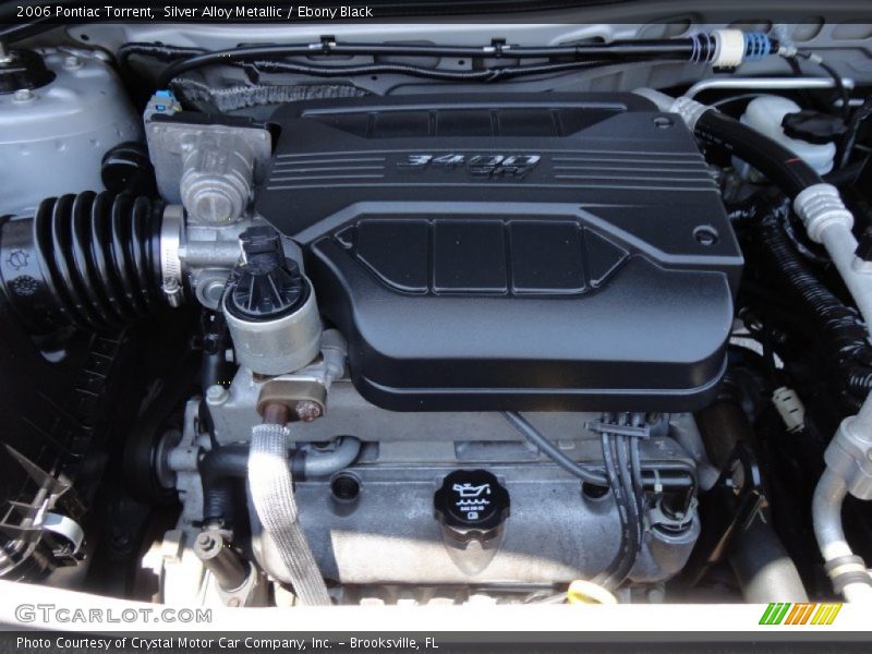 Silver Alloy Metallic / Ebony Black 2006 Pontiac Torrent