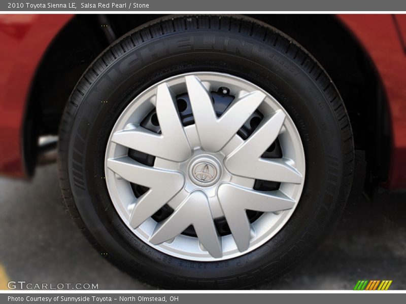 Salsa Red Pearl / Stone 2010 Toyota Sienna LE
