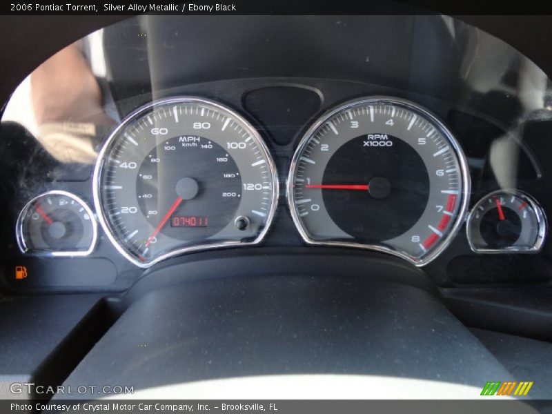 Silver Alloy Metallic / Ebony Black 2006 Pontiac Torrent