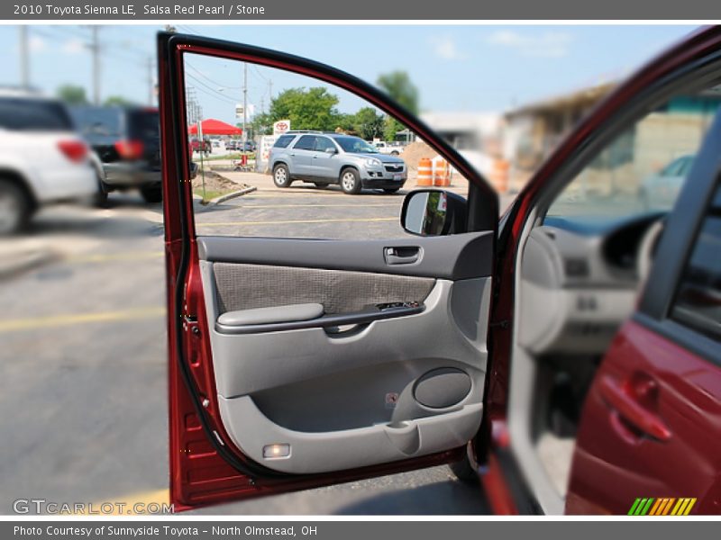 Salsa Red Pearl / Stone 2010 Toyota Sienna LE