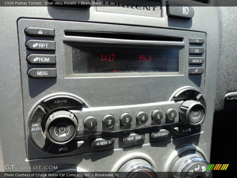 Silver Alloy Metallic / Ebony Black 2006 Pontiac Torrent