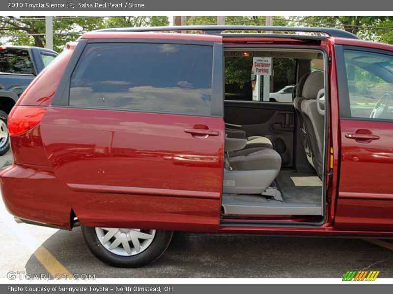 Salsa Red Pearl / Stone 2010 Toyota Sienna LE