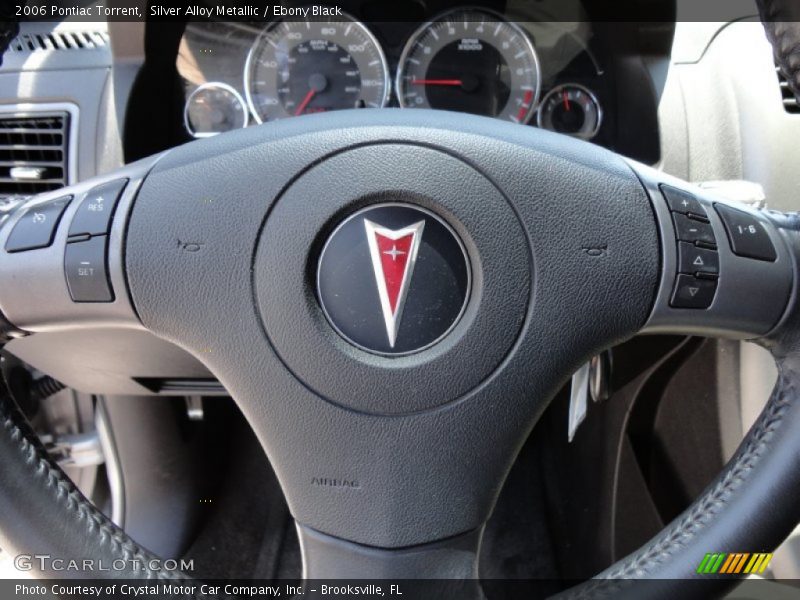 Silver Alloy Metallic / Ebony Black 2006 Pontiac Torrent