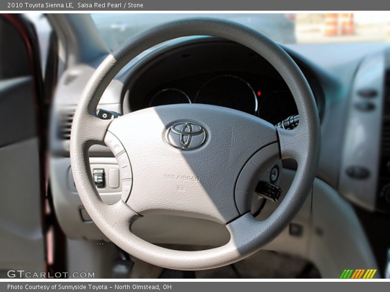 Salsa Red Pearl / Stone 2010 Toyota Sienna LE