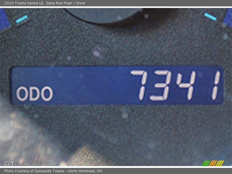 Salsa Red Pearl / Stone 2010 Toyota Sienna LE