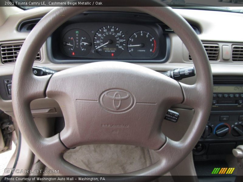 Cashmere Beige Metallic / Oak 2001 Toyota Camry LE