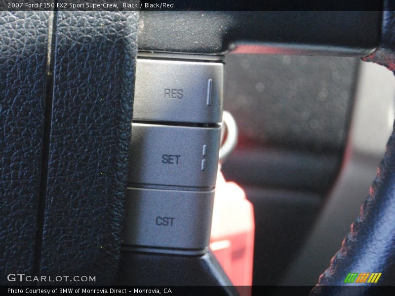 Black / Black/Red 2007 Ford F150 FX2 Sport SuperCrew
