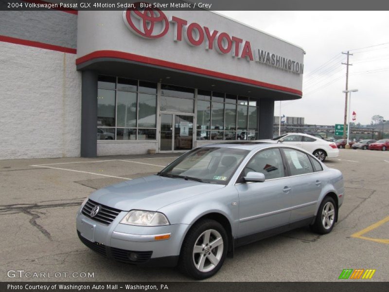 Blue Silver Metallic / Grey 2004 Volkswagen Passat GLX 4Motion Sedan