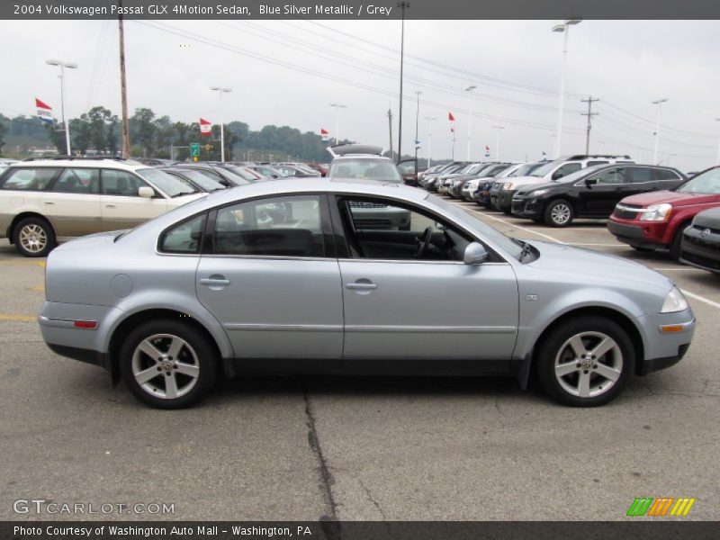Blue Silver Metallic / Grey 2004 Volkswagen Passat GLX 4Motion Sedan