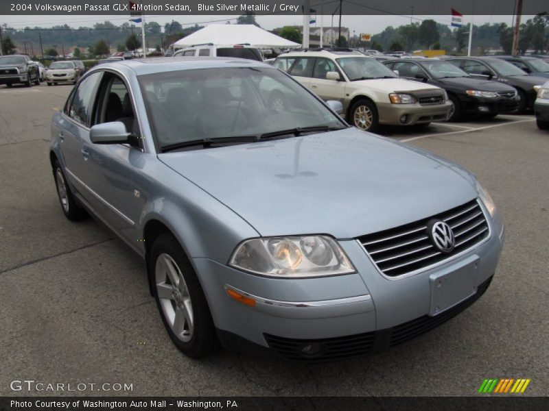 Blue Silver Metallic / Grey 2004 Volkswagen Passat GLX 4Motion Sedan