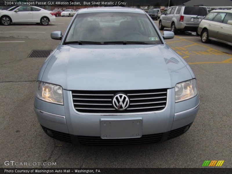 Blue Silver Metallic / Grey 2004 Volkswagen Passat GLX 4Motion Sedan