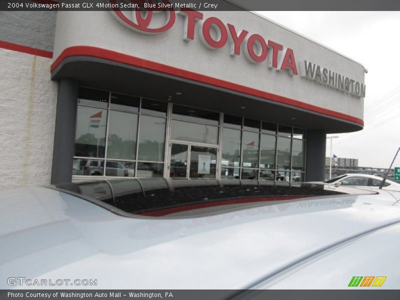 Blue Silver Metallic / Grey 2004 Volkswagen Passat GLX 4Motion Sedan