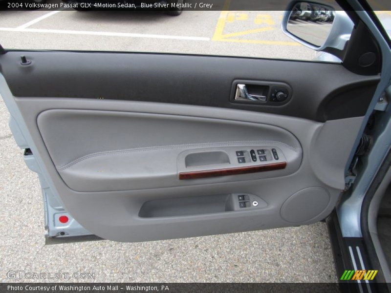 Blue Silver Metallic / Grey 2004 Volkswagen Passat GLX 4Motion Sedan