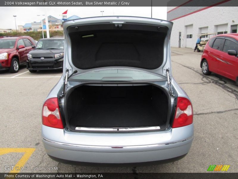 Blue Silver Metallic / Grey 2004 Volkswagen Passat GLX 4Motion Sedan