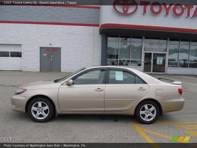 Desert Sand Mica / Taupe 2005 Toyota Camry SE