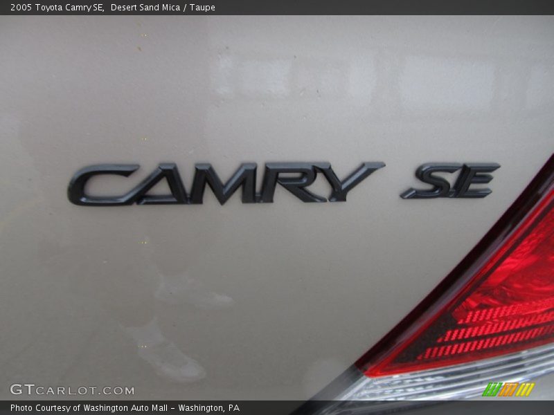 Desert Sand Mica / Taupe 2005 Toyota Camry SE