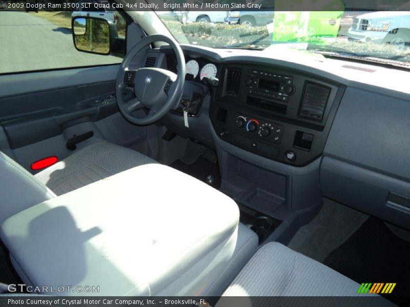 Dashboard of 2009 Ram 3500 SLT Quad Cab 4x4 Dually