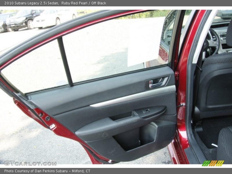 Door Panel of 2010 Legacy 2.5i Sedan