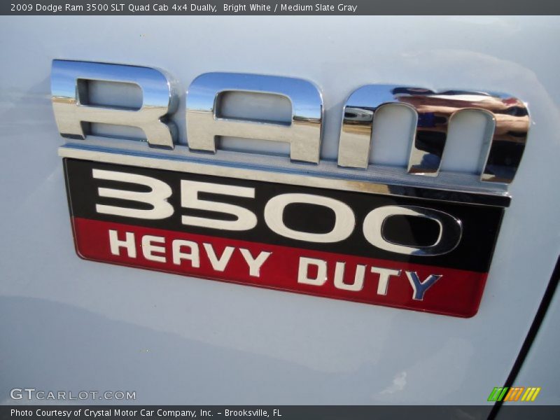  2009 Ram 3500 SLT Quad Cab 4x4 Dually Logo