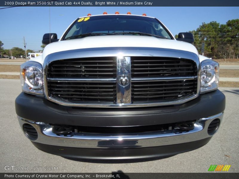  2009 Ram 3500 SLT Quad Cab 4x4 Dually Bright White