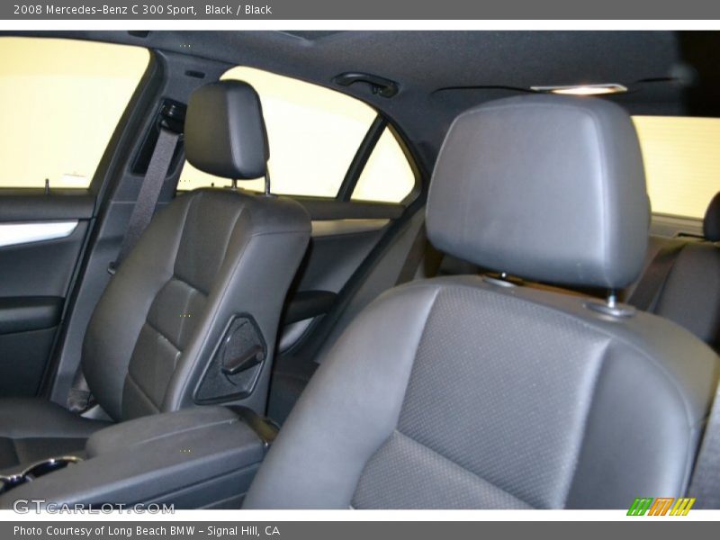 Black / Black 2008 Mercedes-Benz C 300 Sport